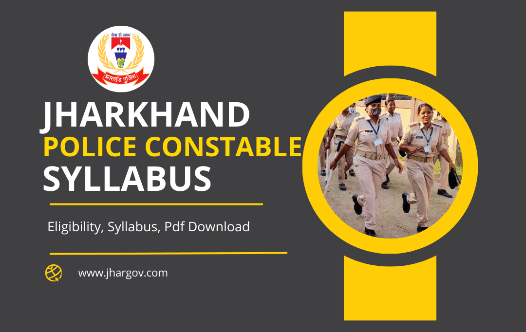 Jharkhand Police Syllabus