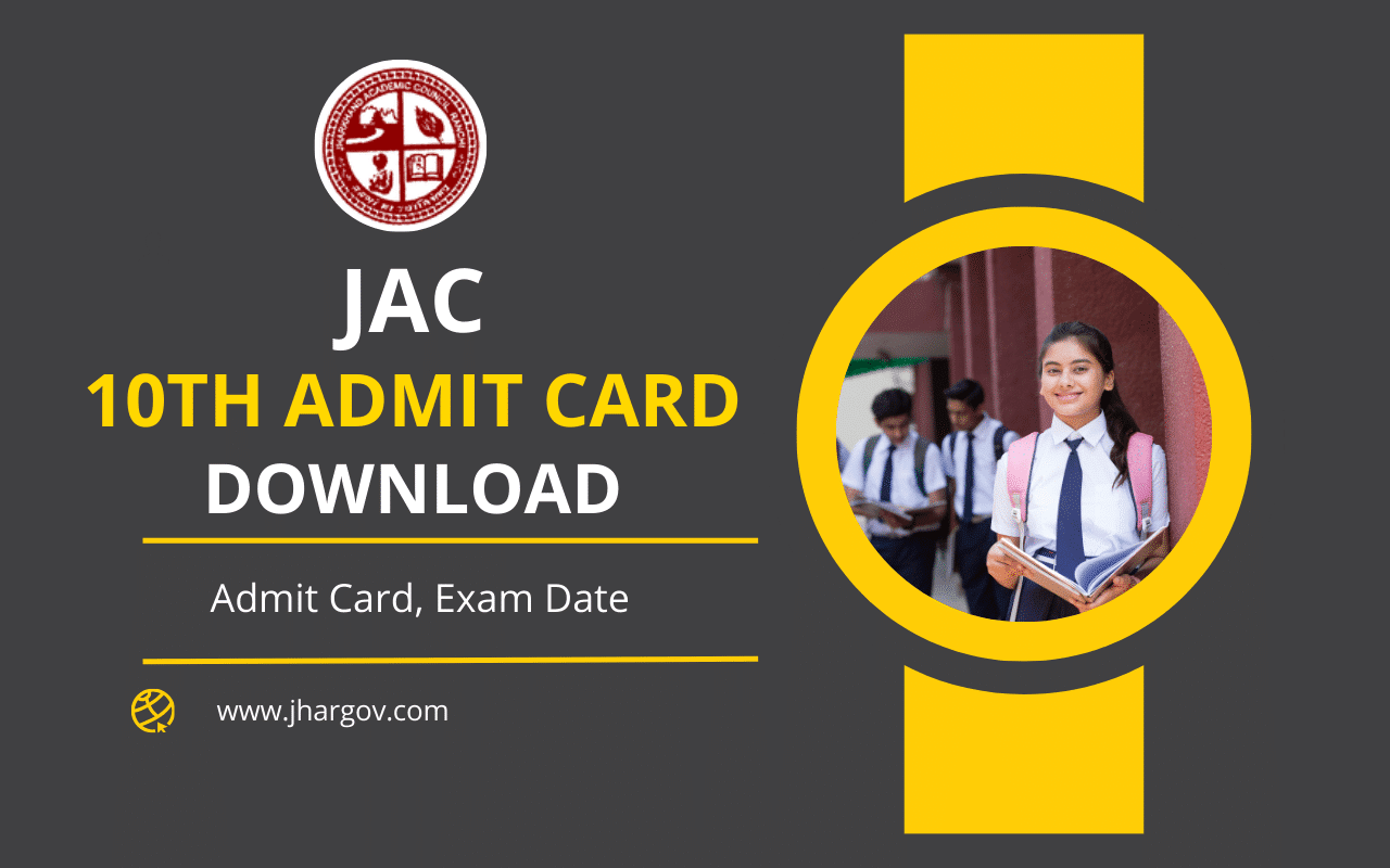 JAC 10th Admit Card