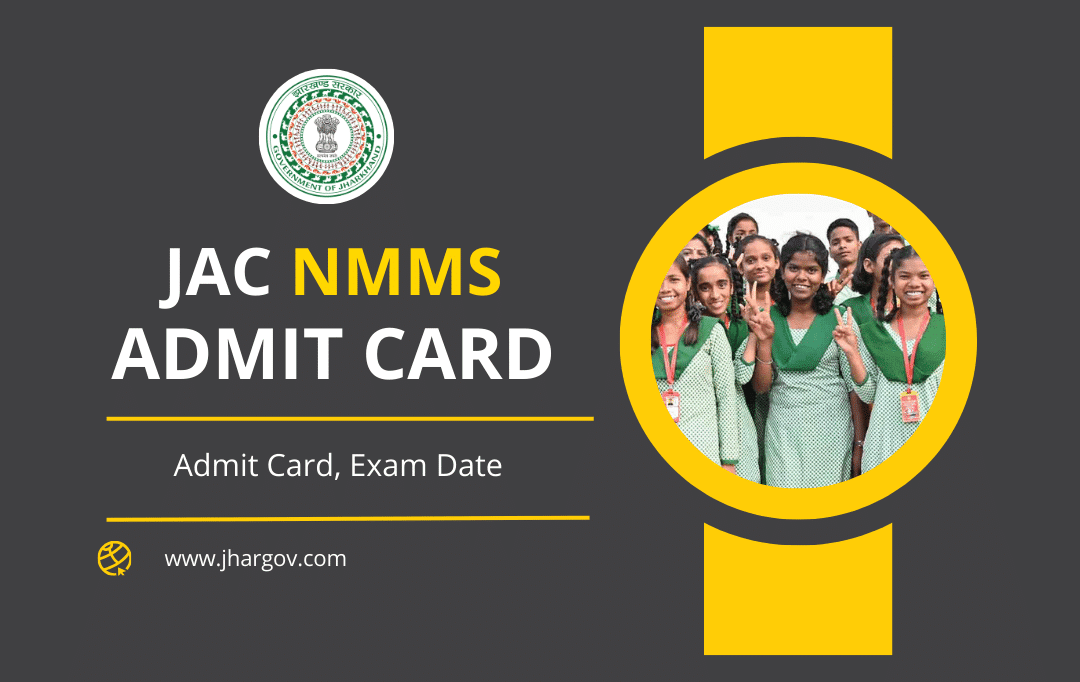 JAC NMMS Admit Card 2024
